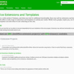 Extensions/Templates de LibreOffice
